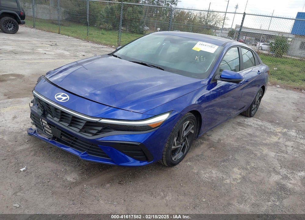 2024 HYUNDAI ELANTRA LIMITED VIN: KMHLP4DGXRU639950