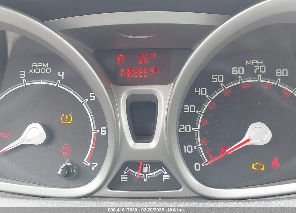 2012 FORD FIESTA VIN: 3FADP4EJ3CM159995