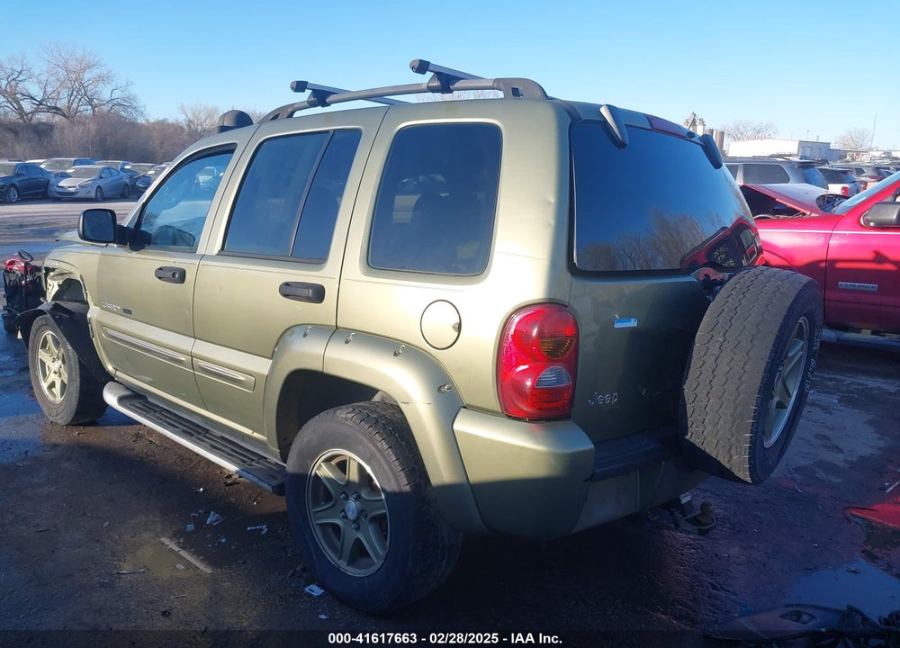 2002 JEEP LIBERTY RENEGADE VIN: 1J4GK38K52W295266