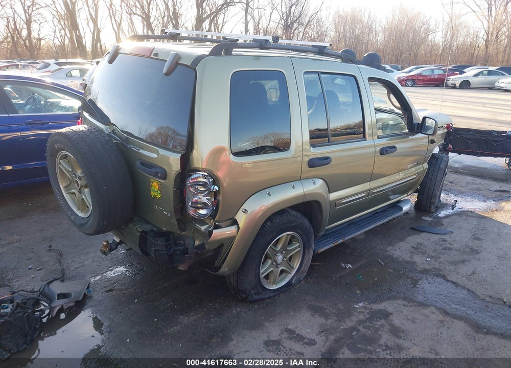 2002 JEEP LIBERTY RENEGADE VIN: 1J4GK38K52W295266