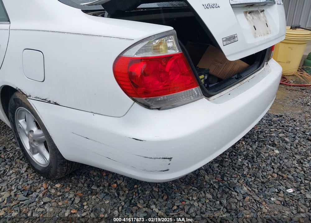 2005 TOYOTA CAMRY LE VIN: 4T1BE32K35U577708