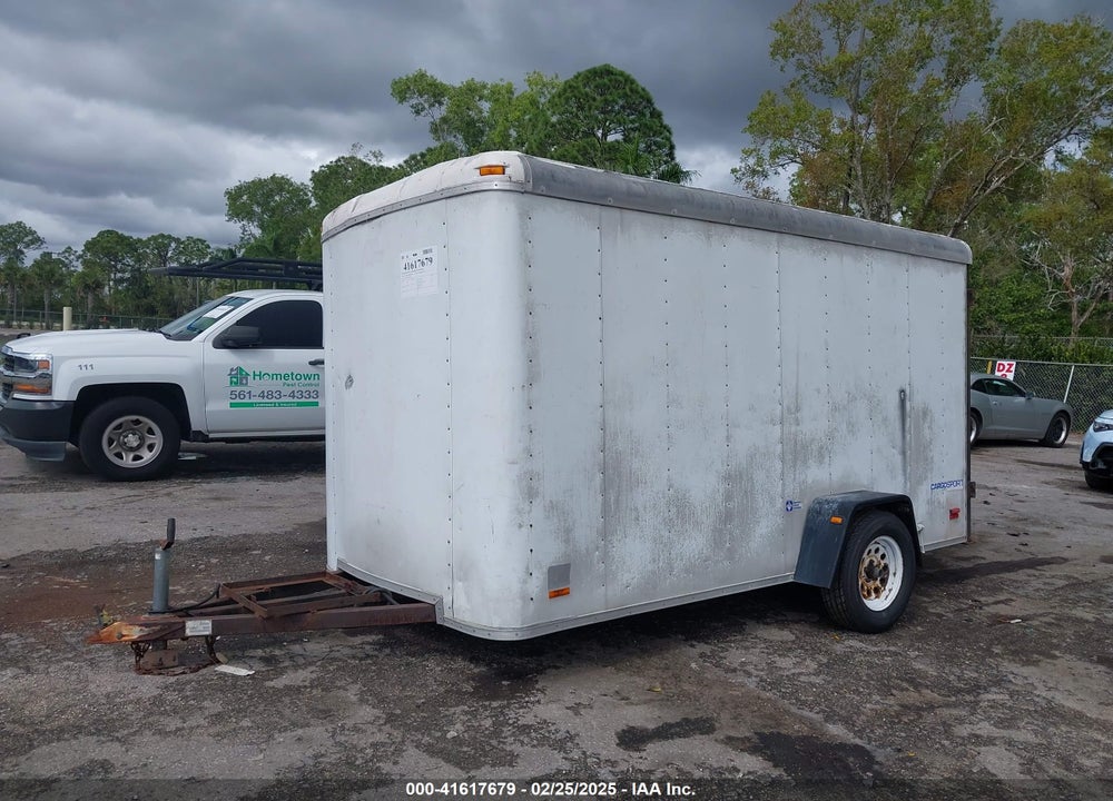 2001 PACE AMERICAN TRAILER VIN: 4FPFB121X1G058975