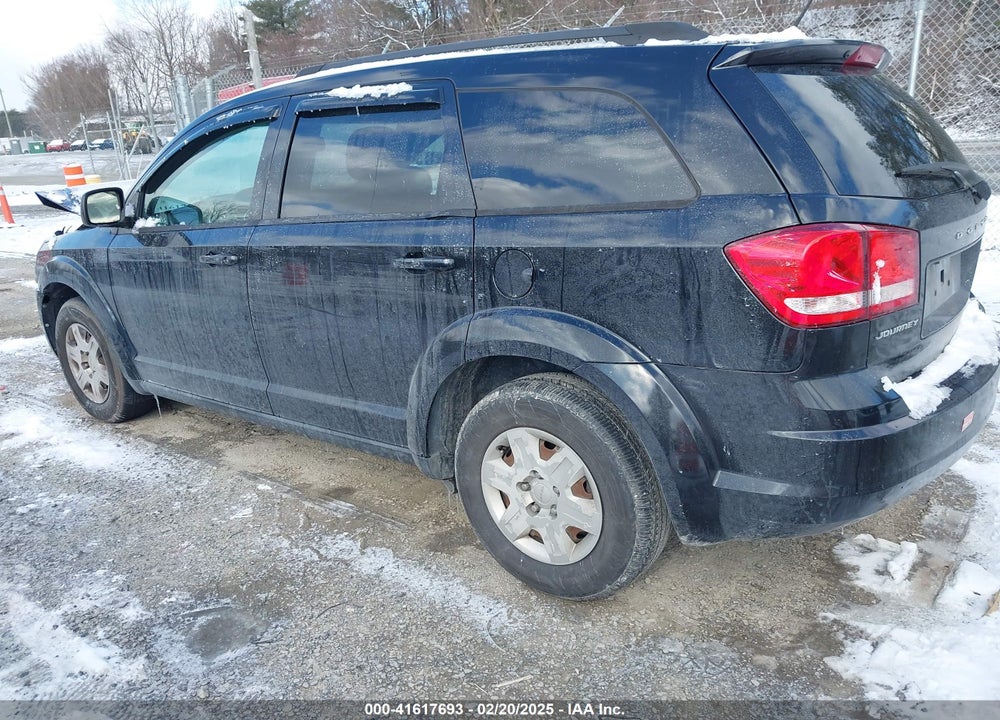 2012 DODGE JOURNEY SE/AVP VIN: 3C4PDCAB4CT311104