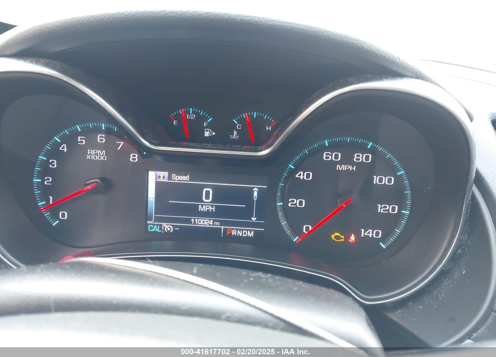 2017 CHEVROLET IMPALA VIN: 2G1105S35H9187092