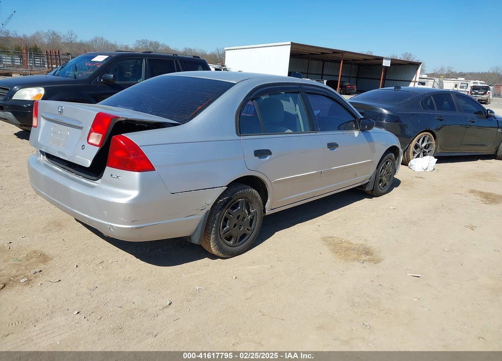 2001 HONDA CIVIC VIN: 1HGES16571L070105