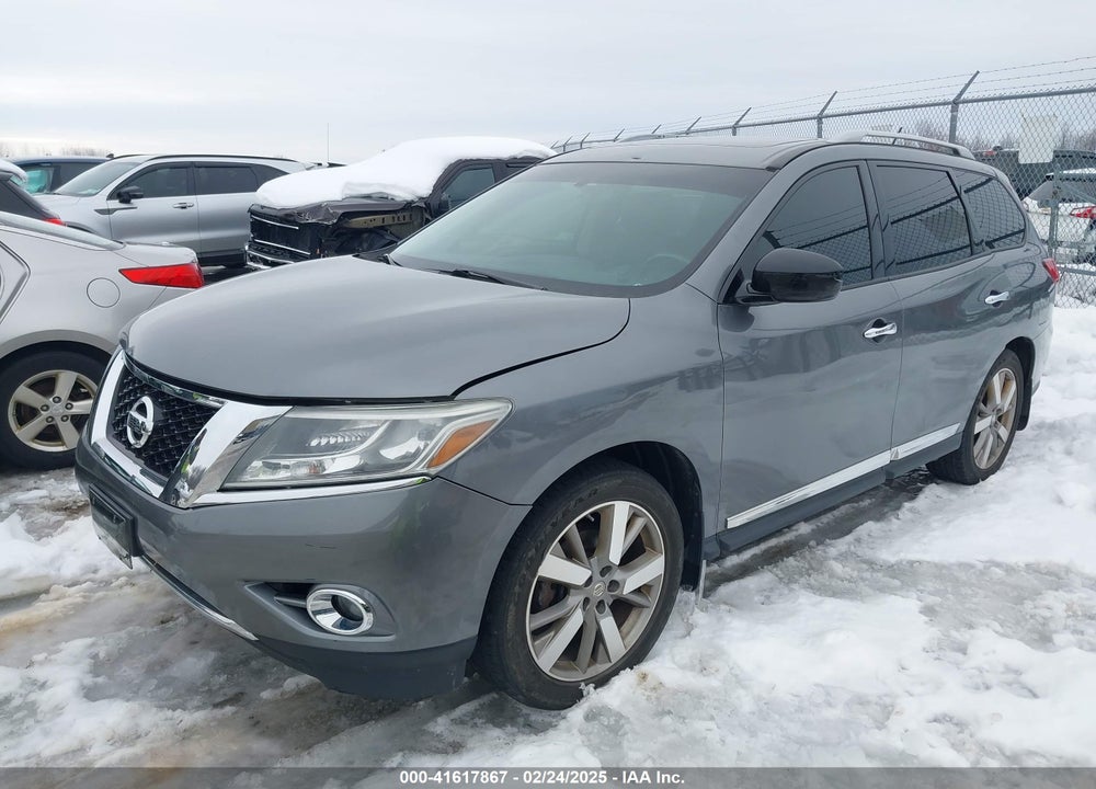 2015 NISSAN PATHFINDER PLATINUM VIN: 5N1AR2MM3FC710127