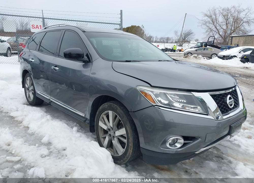 2015 NISSAN PATHFINDER PLATINUM VIN: 5N1AR2MM3FC710127