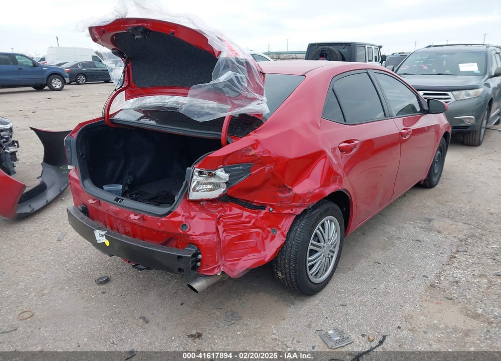 2016 TOYOTA COROLLA VIN: 5YFBURHEXGP543700