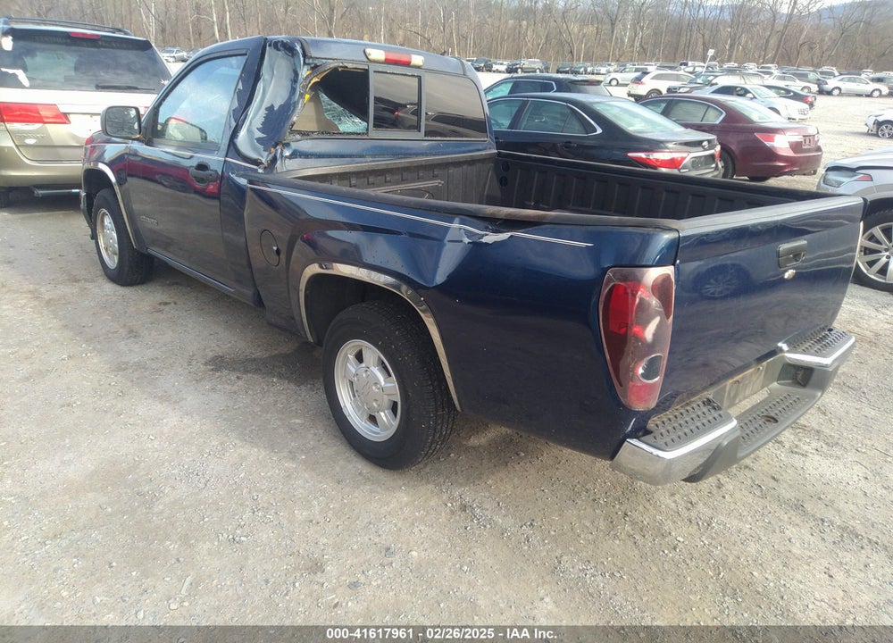 2004 CHEVROLET COLORADO LS VIN: 1GCCS146248135936