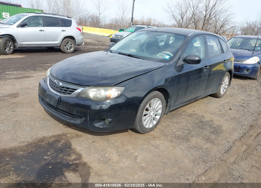 2008 SUBARU IMPREZA VIN: JF1GH61668H802309