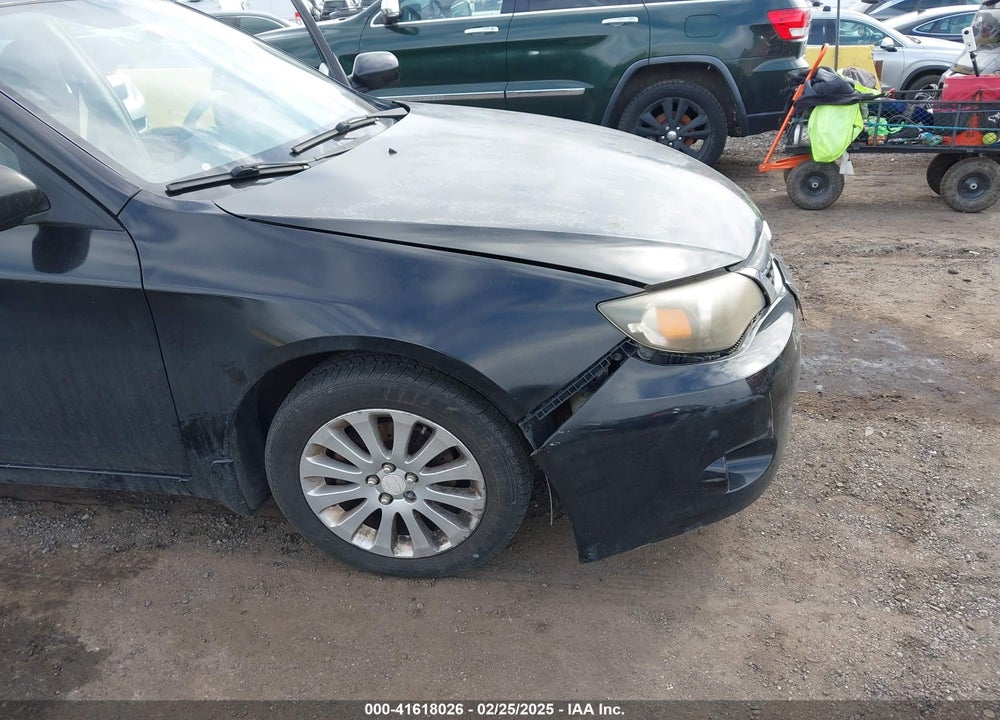 2008 SUBARU IMPREZA VIN: JF1GH61668H802309