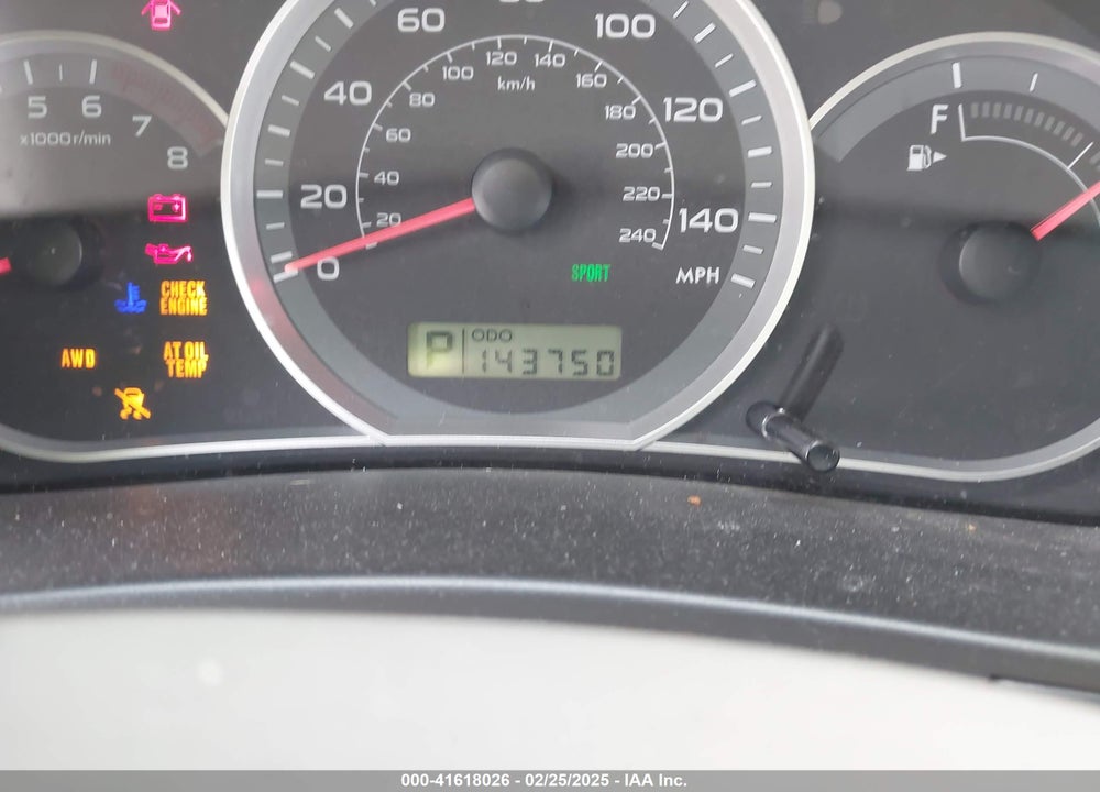 2008 SUBARU IMPREZA VIN: JF1GH61668H802309