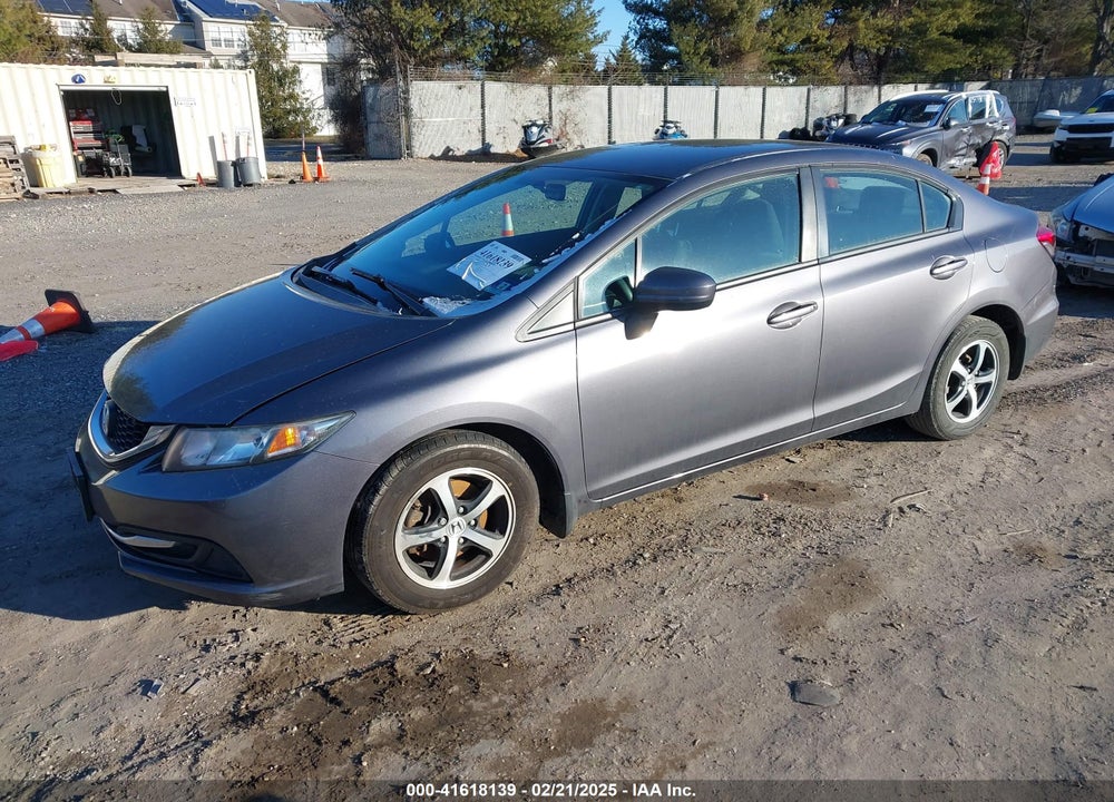 2015 HONDA CIVIC VIN: 19XFB2F73FE227770