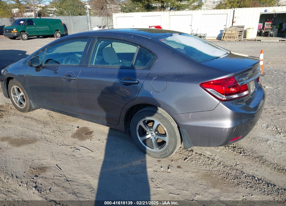 2015 HONDA CIVIC VIN: 19XFB2F73FE227770