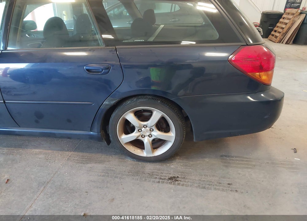 2005 SUBARU LEGACY 2.5GT VIN: 4S3BP686654311206