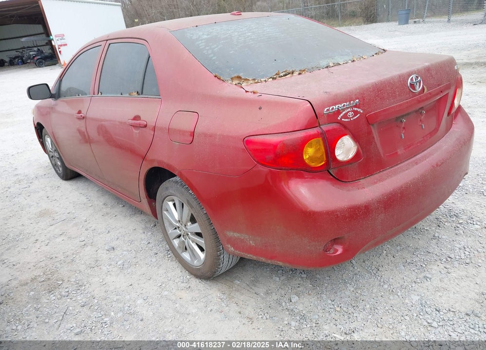 2009 TOYOTA COROLLA LE VIN: 1NXBU40E99Z012715