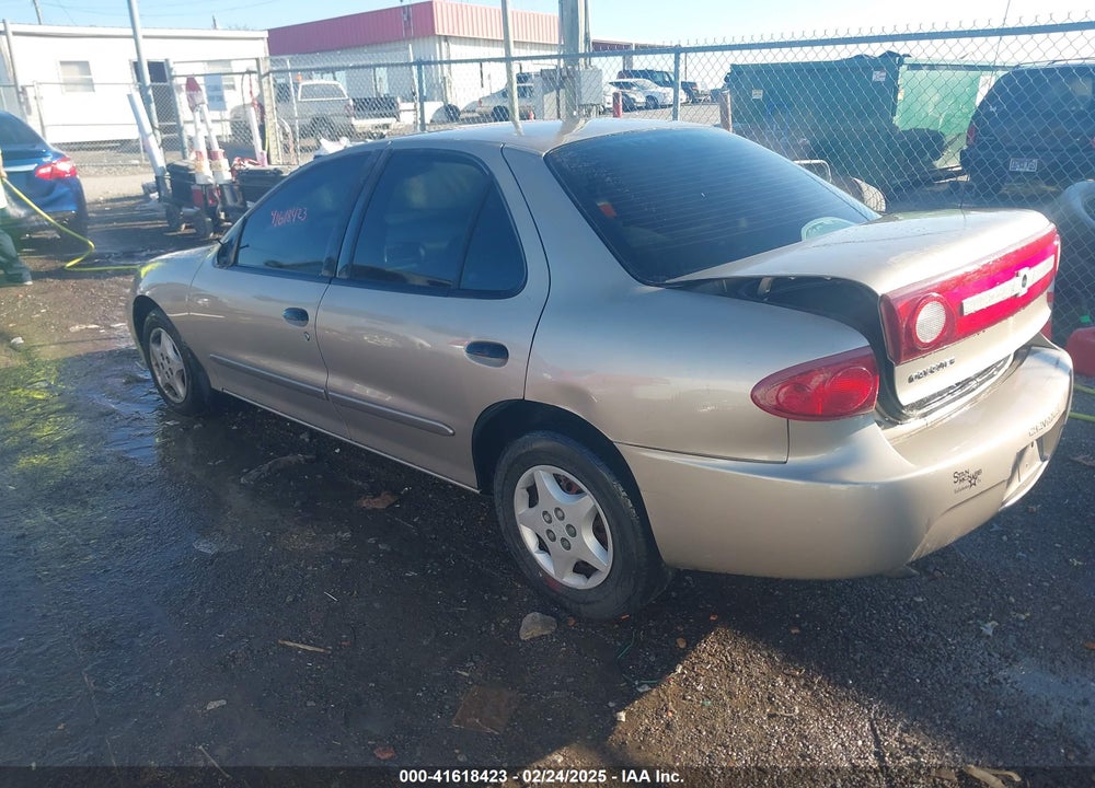 2003 CHEVROLET CAVALIER VIN: 1G1JC52F237268918