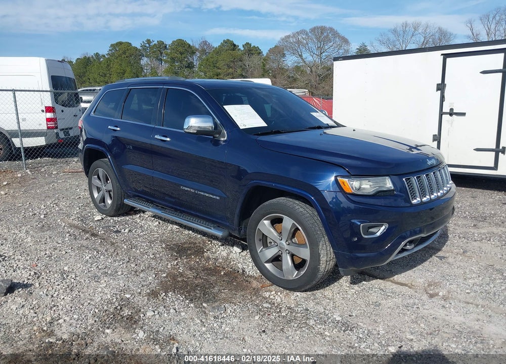 2014 JEEP GRAND CHEROKEE OVERLAND VIN: 1C4RJFCT2EC338129