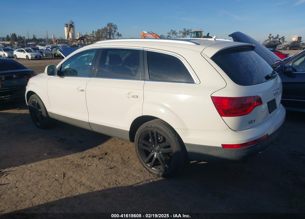 2007 AUDI Q7 3.6 PREMIUM VIN: WA1BY94L77D054967