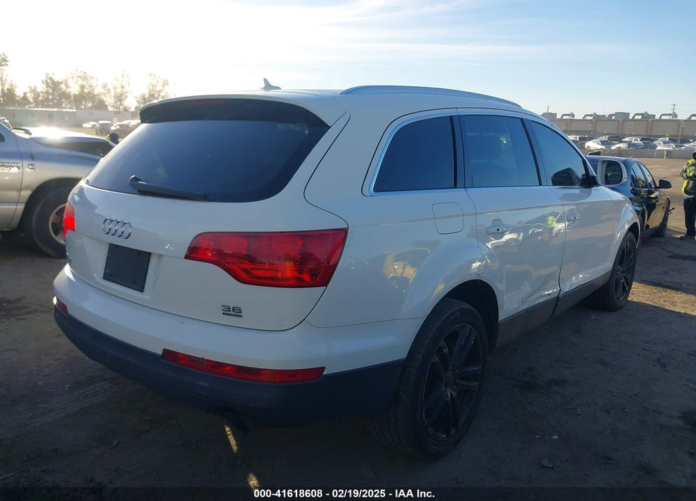 2007 AUDI Q7 3.6 PREMIUM VIN: WA1BY94L77D054967