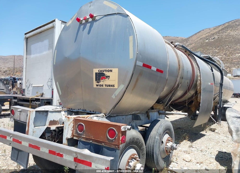 1979 KARI COOL TANKER TRAILER VIN: 0000000000CTK7361