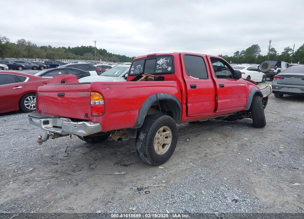 2002 TOYOTA TACOMA PRERUNNER V6 VIN: 5TEGN92N92Z883581