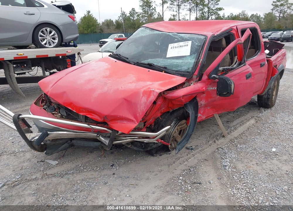 2002 TOYOTA TACOMA PRERUNNER V6 VIN: 5TEGN92N92Z883581