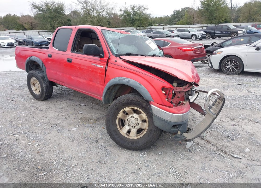 2002 TOYOTA TACOMA PRERUNNER V6 VIN: 5TEGN92N92Z883581