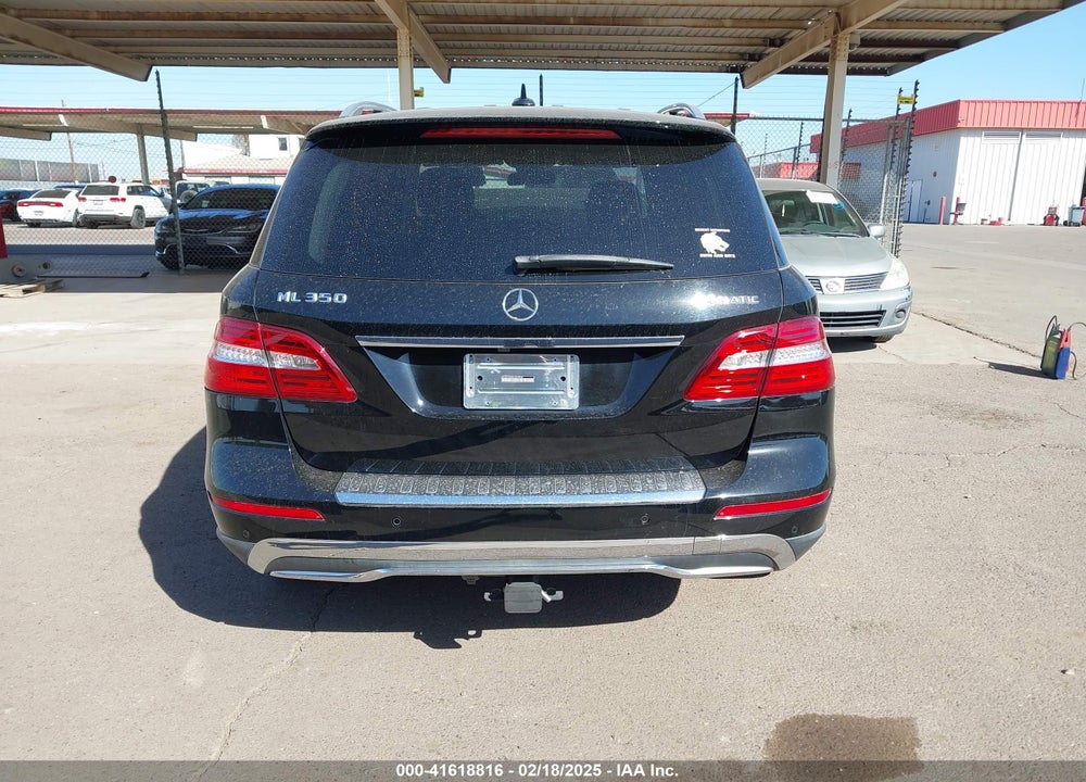 2012 MERCEDES-BENZ ML 350 VIN: 4JGDA5HB8CA030035