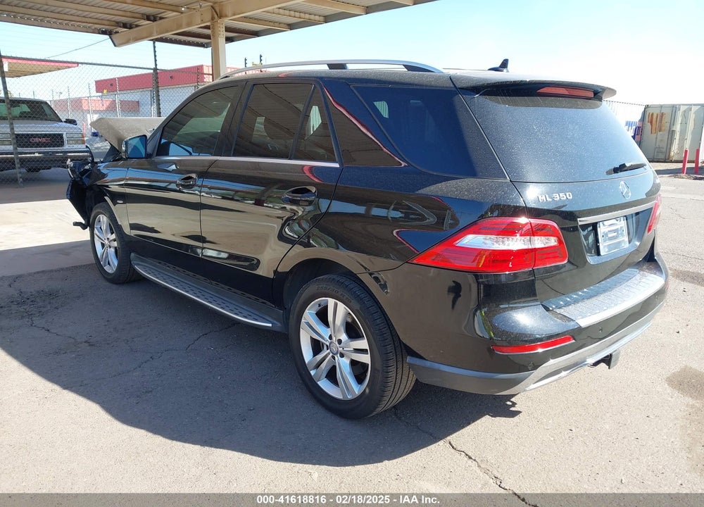 2012 MERCEDES-BENZ ML 350 VIN: 4JGDA5HB8CA030035