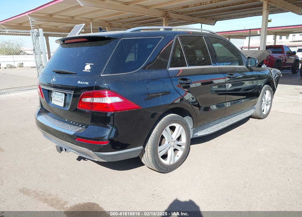 2012 MERCEDES-BENZ ML 350 VIN: 4JGDA5HB8CA030035
