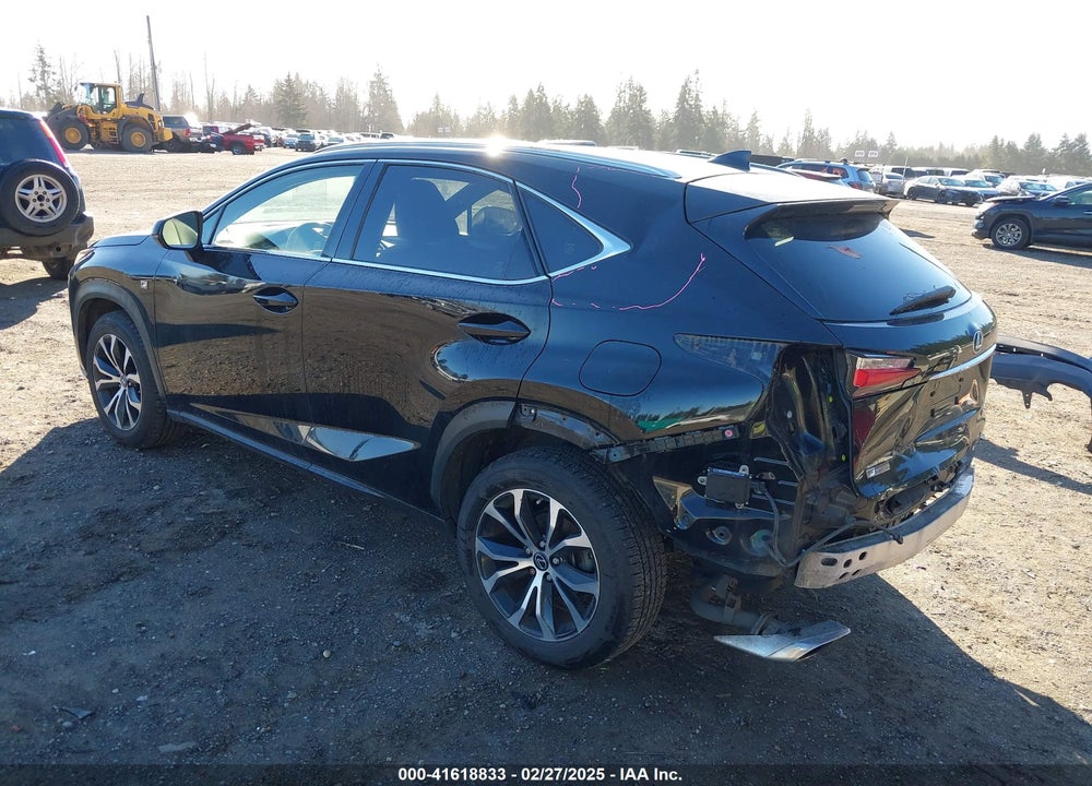 2017 LEXUS NX 200T VIN: JTJBARBZ9H2113786
