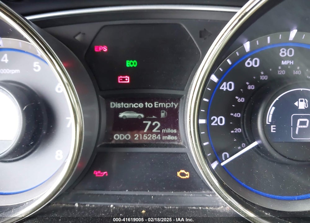 2013 HYUNDAI SONATA VIN: 5NPEB4AC1DH664669