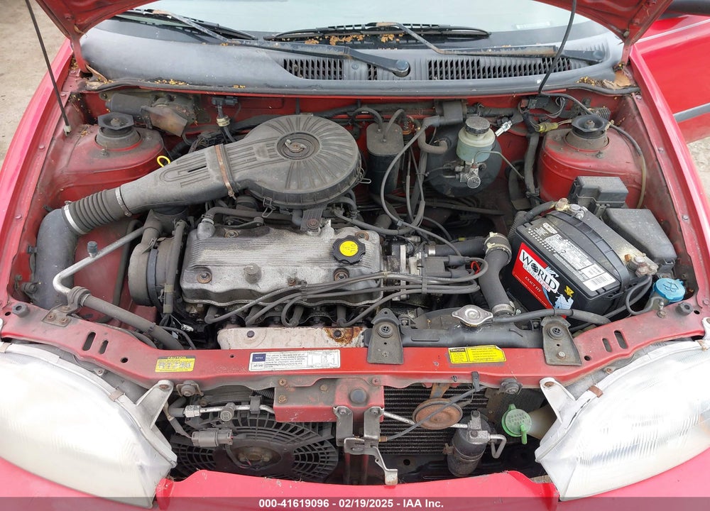 1997 GEO METRO LSI VIN: 2C1MR2299V6732170