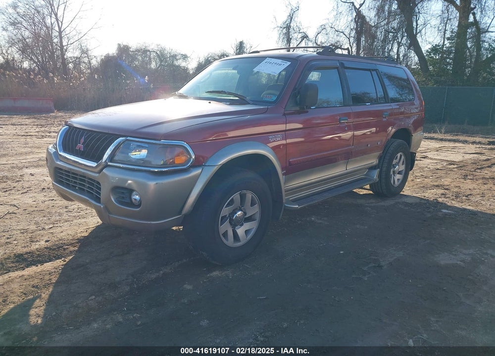 2000 MITSUBISHI MONTERO SPORT LS/XLS VIN: JA4MT31H9YP016533