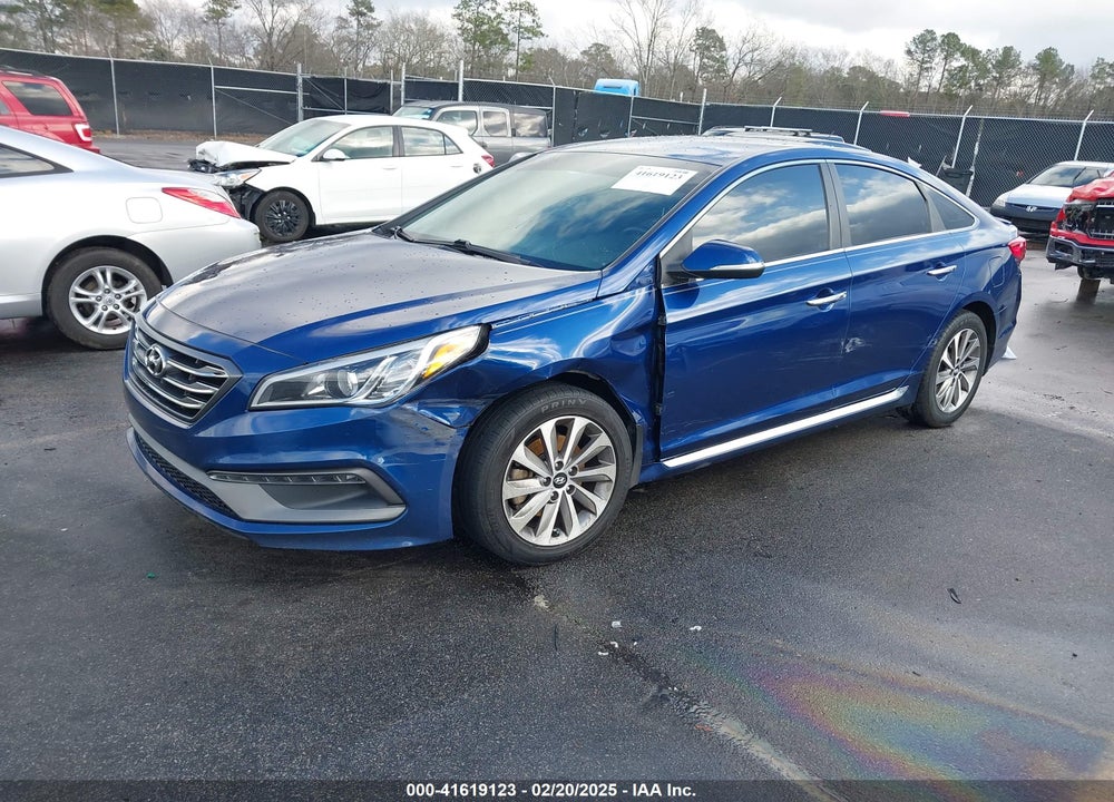 2015 HYUNDAI SONATA SPORT VIN: 5NPE34AF0FH055986