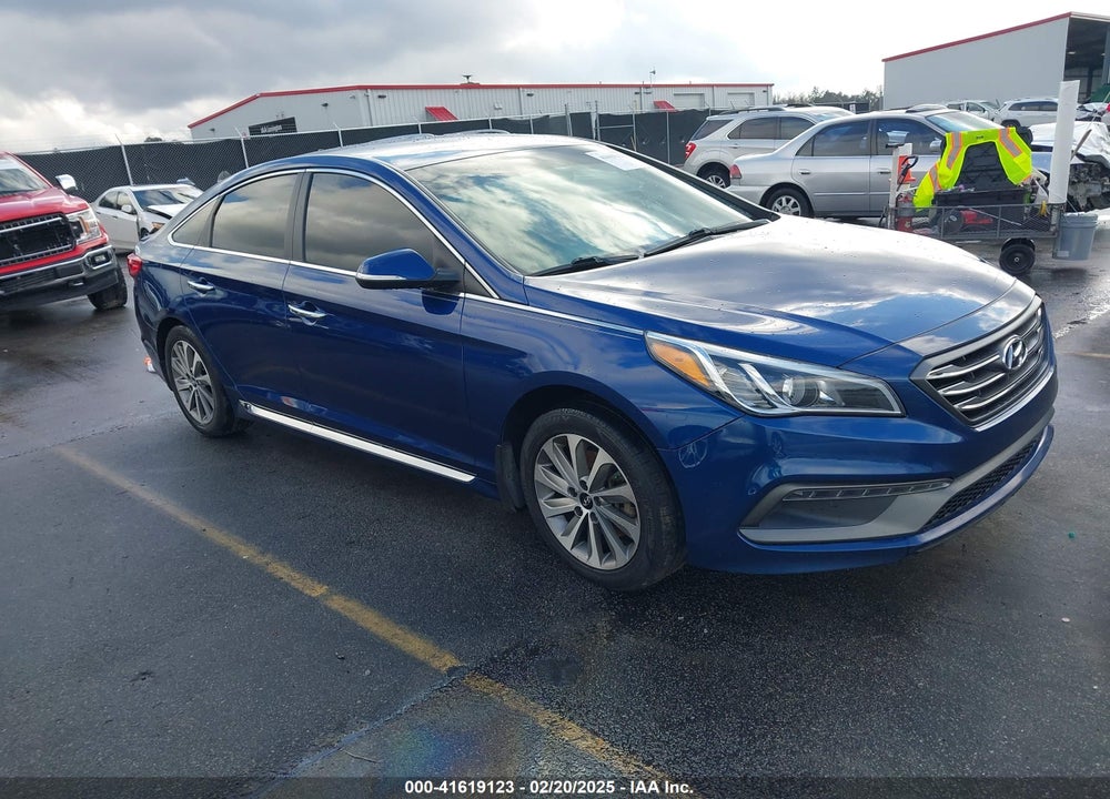 2015 HYUNDAI SONATA SPORT VIN: 5NPE34AF0FH055986