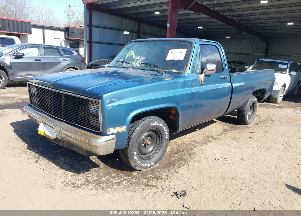 1986 CHEVROLET C10 VIN: 2GCDC14HXG1191505