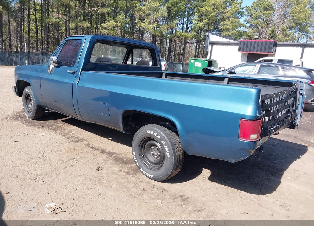 1986 CHEVROLET C10 VIN: 2GCDC14HXG1191505