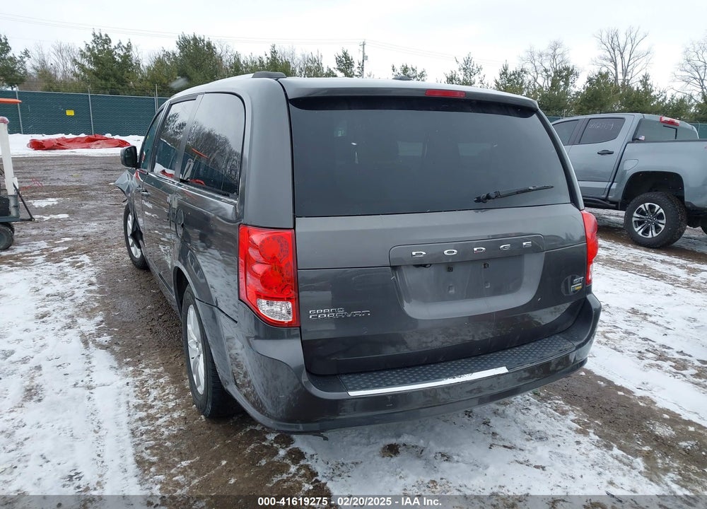 2018 DODGE GRAND CARAVAN SXT VIN: 2C4RDGCGXJR267960