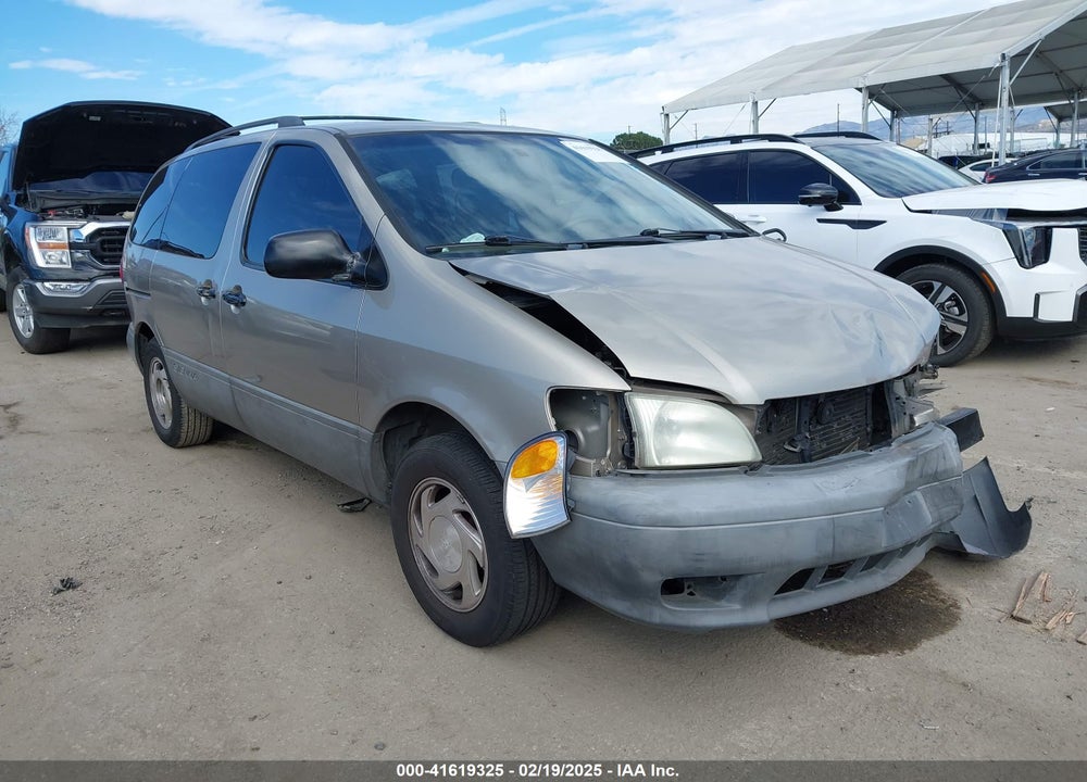 2001 TOYOTA SIENNA LE VIN: 4T3ZF13C81U371924