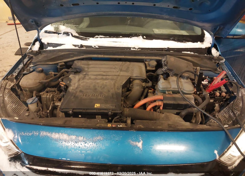 2017 HYUNDAI IONIQ HYBRID BLUE VIN: KMHC65LC1HU036827