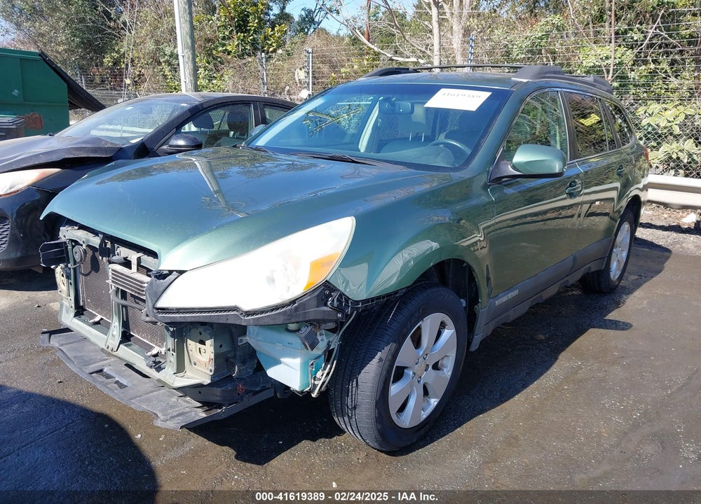 2010 SUBARU OUTBACK 2.5I PREMIUM VIN: 4S4BRBGC5A3365196
