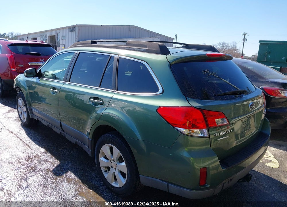 2010 SUBARU OUTBACK 2.5I PREMIUM VIN: 4S4BRBGC5A3365196