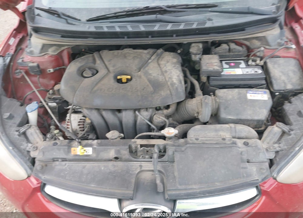 2013 HYUNDAI ELANTRA VIN: KMHDH4AE8DU754186