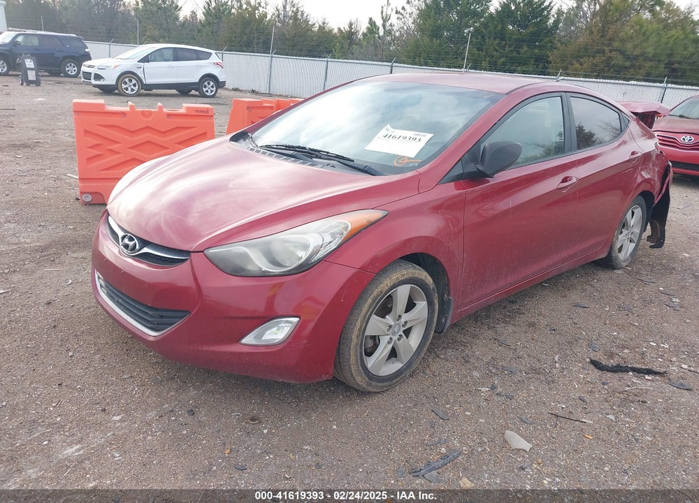 2013 HYUNDAI ELANTRA VIN: KMHDH4AE8DU754186