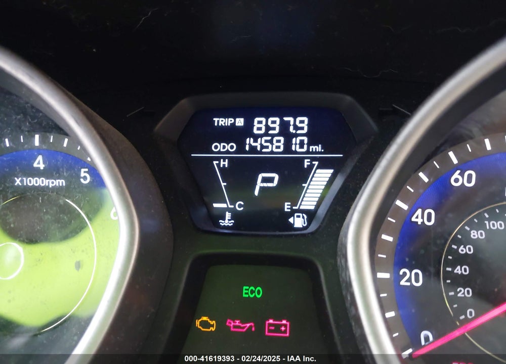 2013 HYUNDAI ELANTRA VIN: KMHDH4AE8DU754186