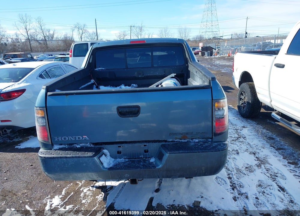 2008 HONDA RIDGELINE RT VIN: 2HJYK16278H532554