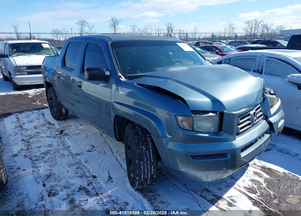 2008 HONDA RIDGELINE RT VIN: 2HJYK16278H532554