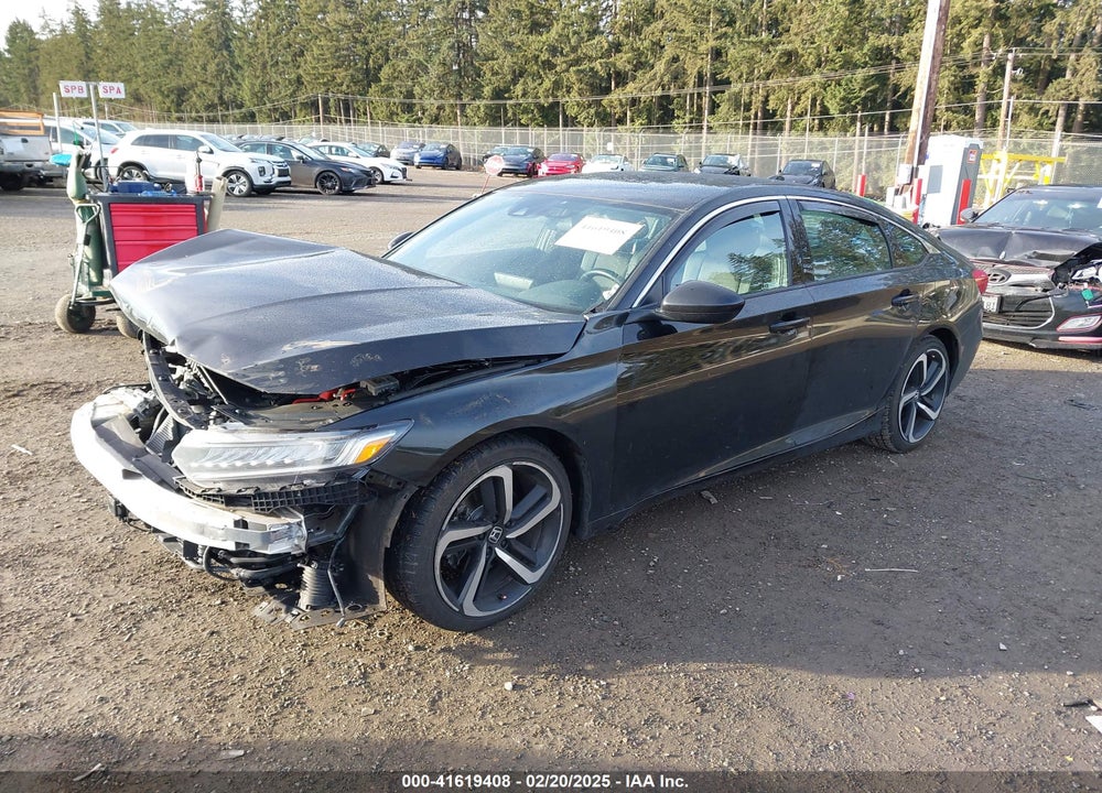 2022 HONDA ACCORD VIN: 1HGCV3F21NA035464